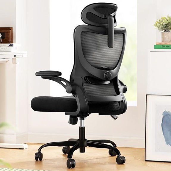 Marsail Ergonomic Office Chair with Mesh & Adjustable Support