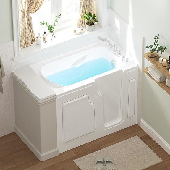 FerdY Floridian Walk-in Bathtub with Right-Side Door