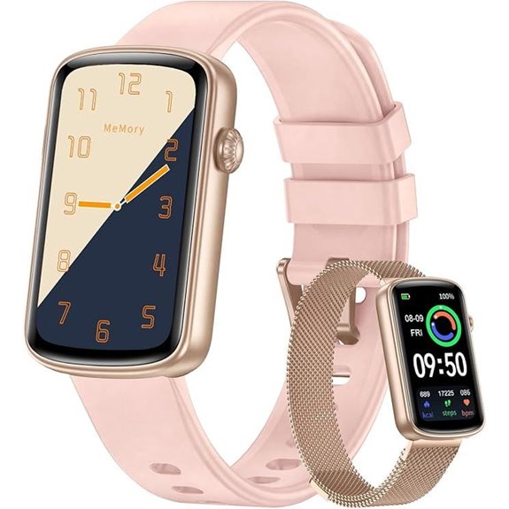 RUIMEN Fitness Tracker Smart Watch with Heart Rate