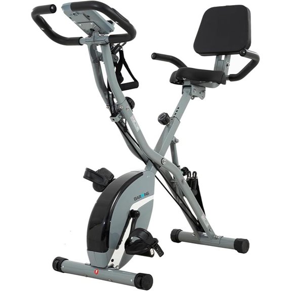 BARWING 5 IN 1 Foldable Exercise Bike for Home