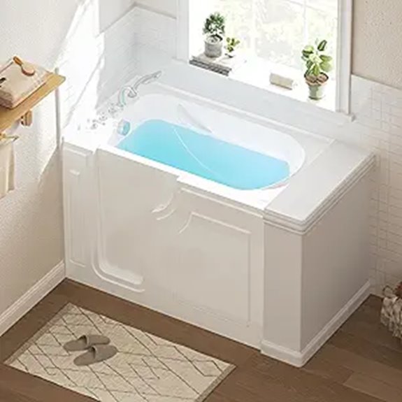 FerdY Floridian Walk-in Bathtub with Left-Side Door