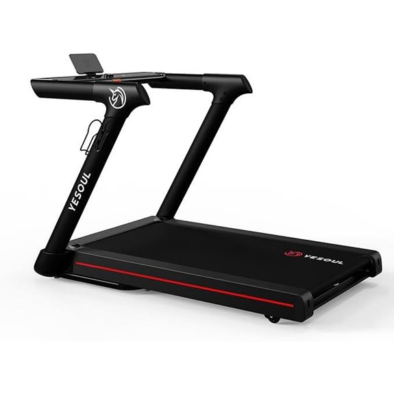 YESOUL Folding Treadmill with App and Scenic Workouts