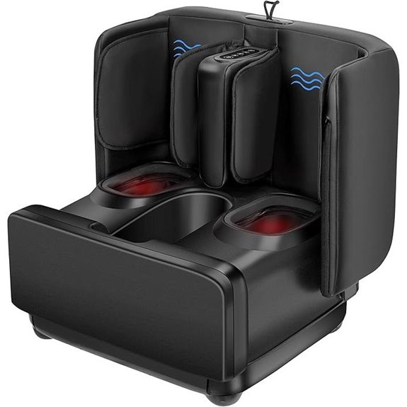 COMFIER 2 in 1 Foot Massager Machine with Heat