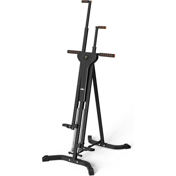 Vertical Climber Exercise Machine with 4 Rails