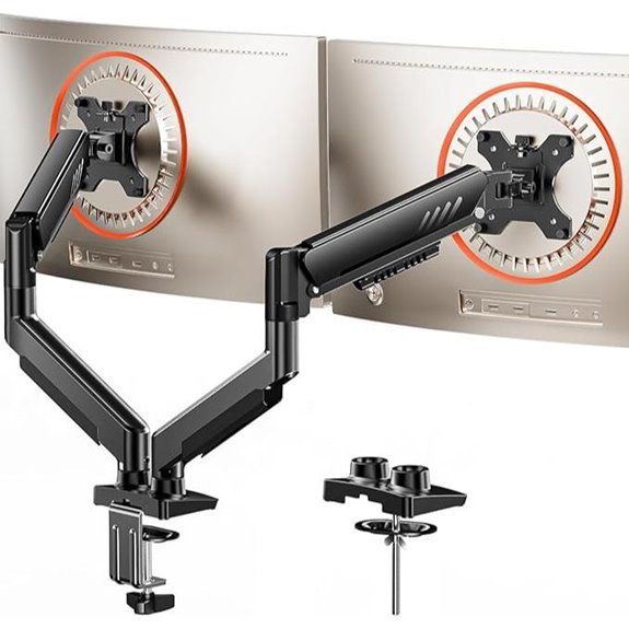 ErGear Dual Monitor Arm Fully Adjustable Mount