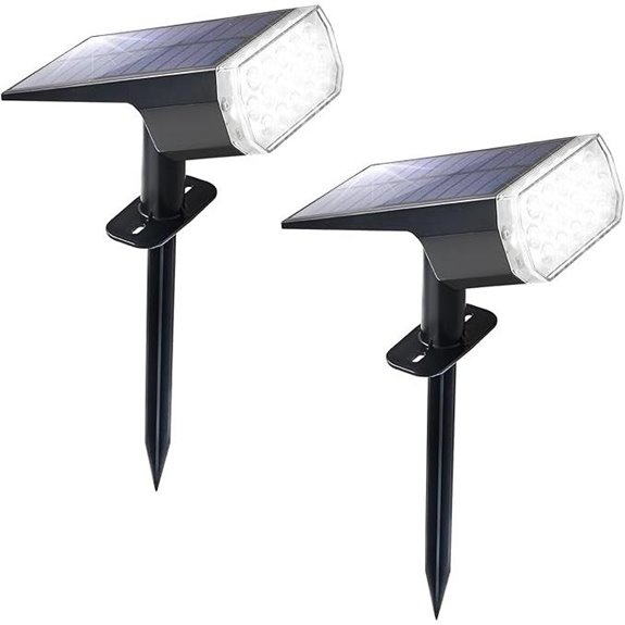Waterproof Solar Spot Lights for Garden and Pathways