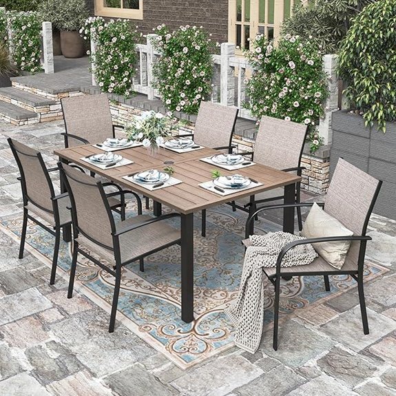 HERA'S HOUSE 6-Piece Patio Dining Set