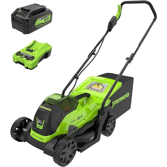 Greenworks 24V 13 Brushless Cordless Lawn Mower
