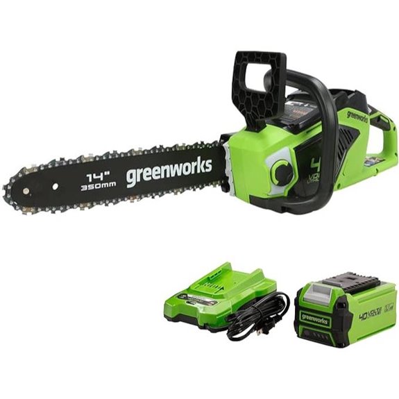 Greenworks 40V 14-Inch Cordless Chainsaw 2.5Ah Battery Included