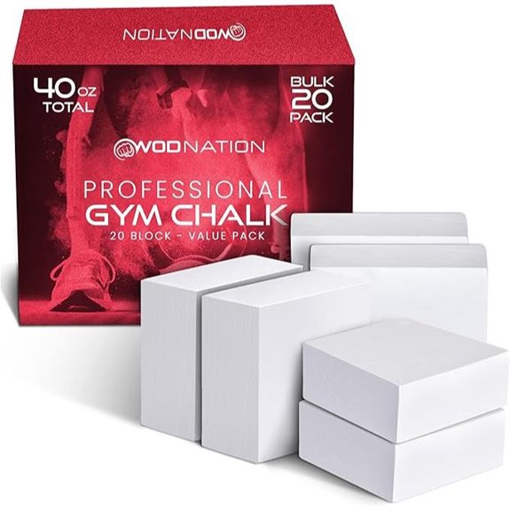 WOD Nation Gym Chalk Blocks for Sports and Gym