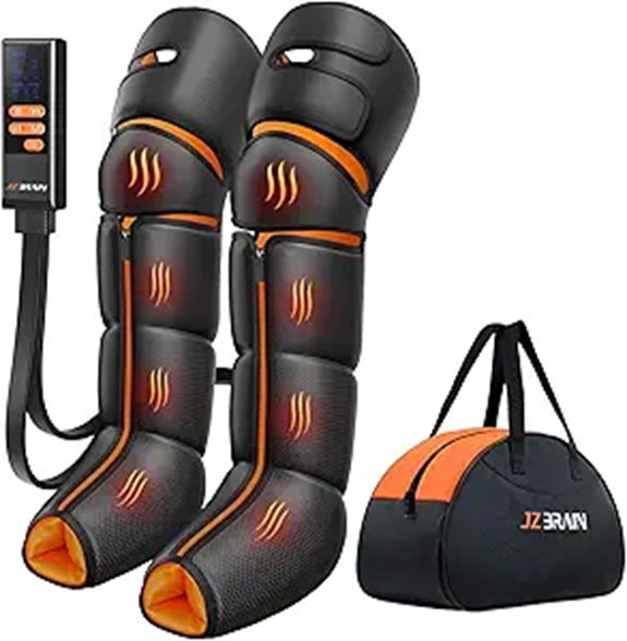 Leg Massager with Heat and Compression for Pain Relief