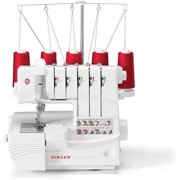 Singer Heavy-Duty Serger with Accessories and Multiple Stitches
