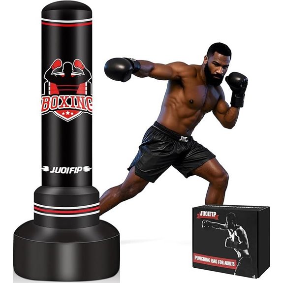 Heavy Freestanding Punching Bag for MMA and Fitness