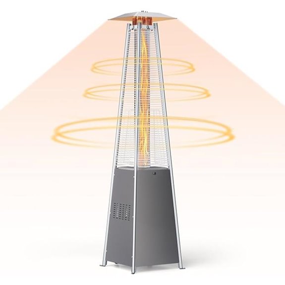Pyramid Propane Patio Heater 48,000 BTU CSA Certified