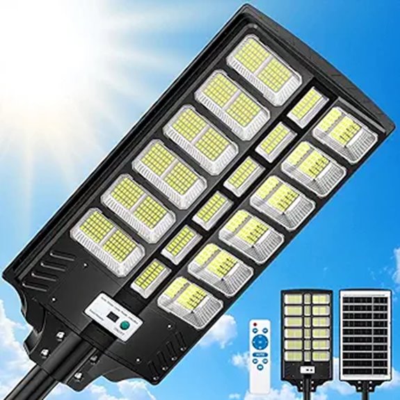9000W Solar Street Light with Motion Sensor
