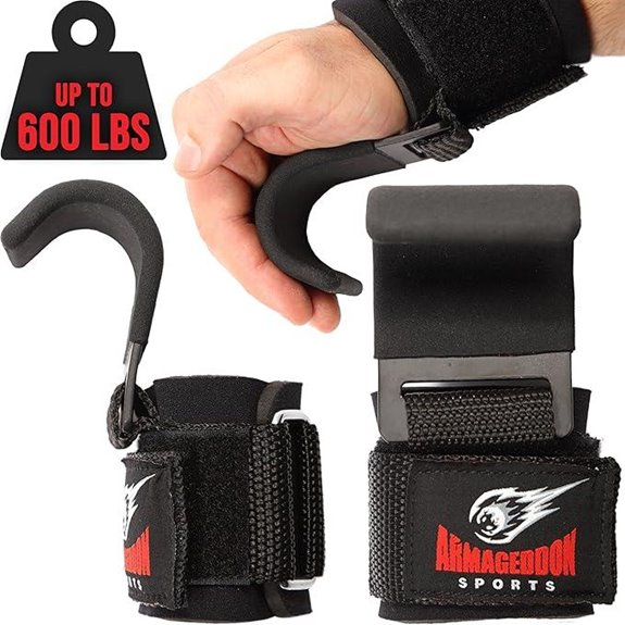 Premium Deadlift Straps & Gym Grip Handles