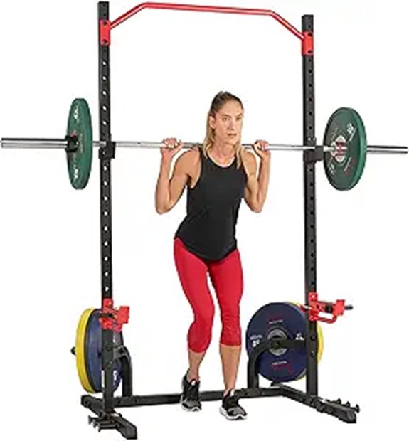 Sunny Health & Fitness Home Gym with Power Rack