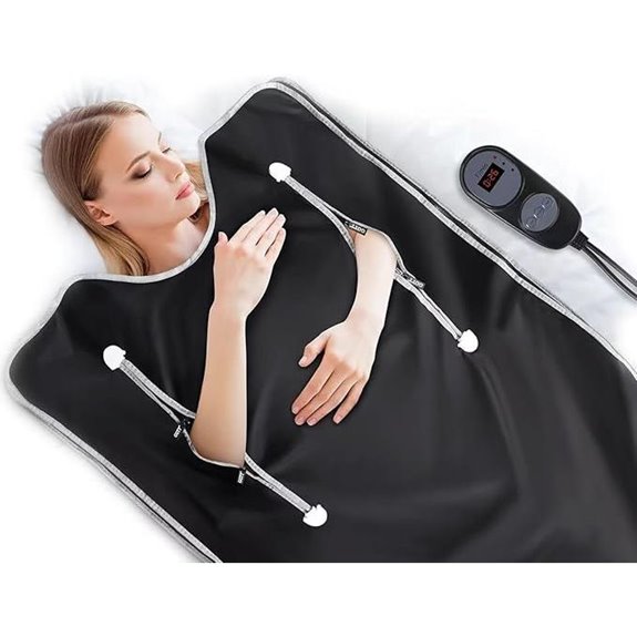 PU Sauna Blanket for Home Use and SPA 1112