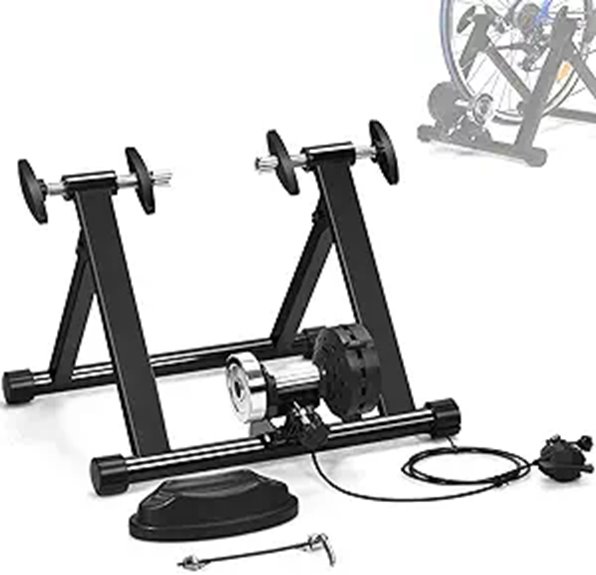 Indoor Bike Trainer with 8-Resistance Levels