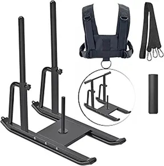 Weighted Sled for Indoor/Outdoor Training