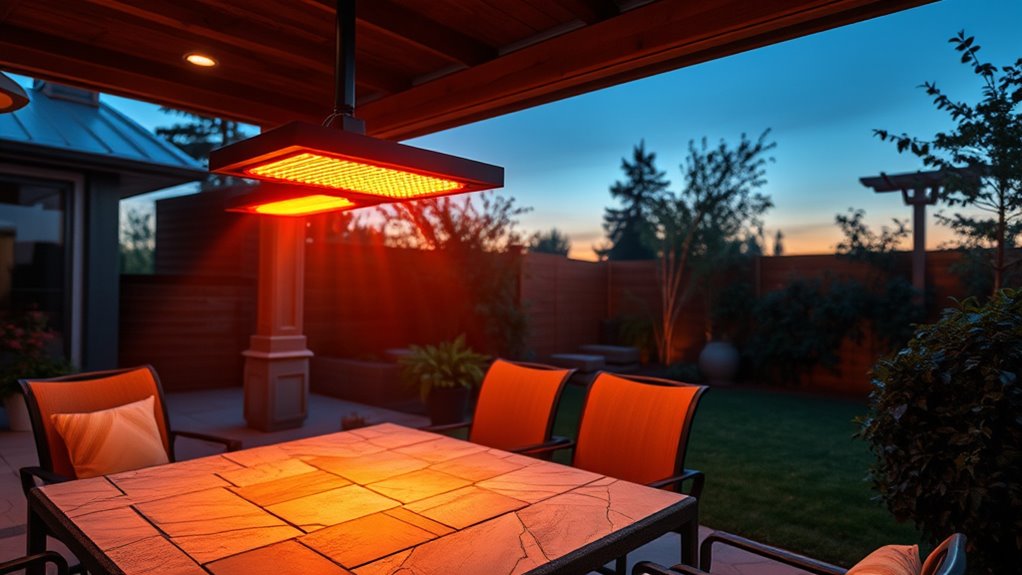 infrared patio heater selection
