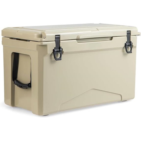 Goplus Insulated Cooler with Handles and Cup Holders