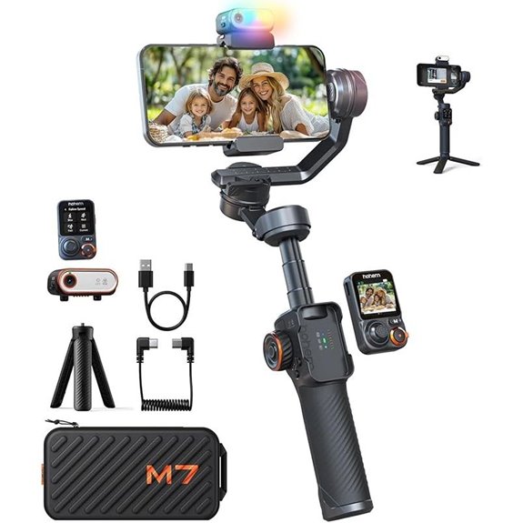 hohem iSteady M7 Gimbal for iPhone with Remote