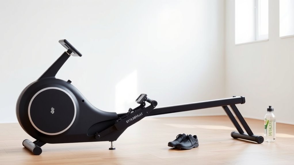 key rowing machine features