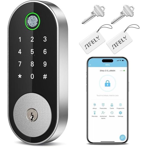 Smart Deadbolt with Keypad – Keyless Home Lock