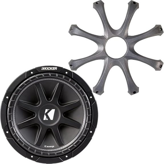 KICKER 12 Subwoofer & Grille Package (2 Items)