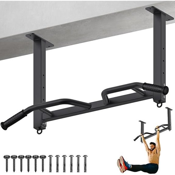 Kipika 32 Ceiling Pull-Up Bar with Accessories