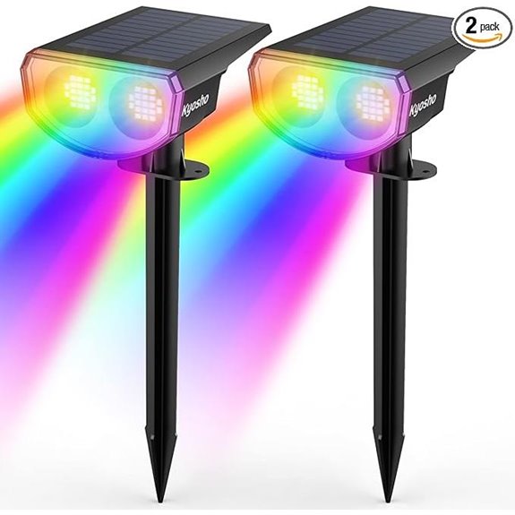 Kyosho Solar RGBW Spotlights 2 Pack