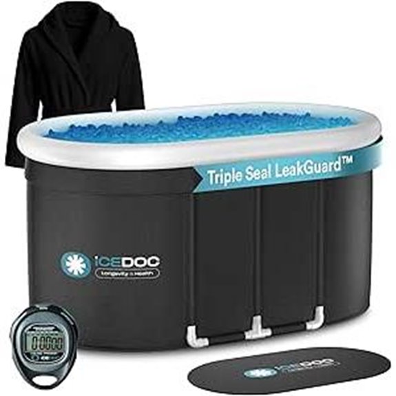 Recovery Long Pod XXL Cold Plunge Ice Bath Tub