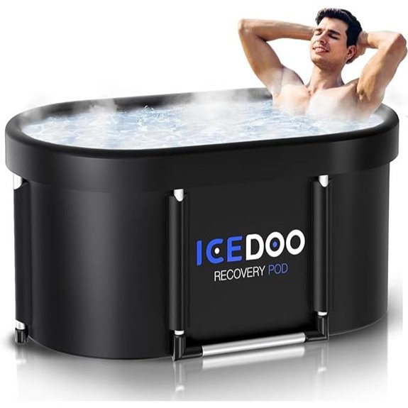 Upgrade XL 129 Gal Oval Ice Bath Tub