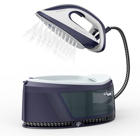 Steam Iron with Large Water Tank and Auto Shutoff