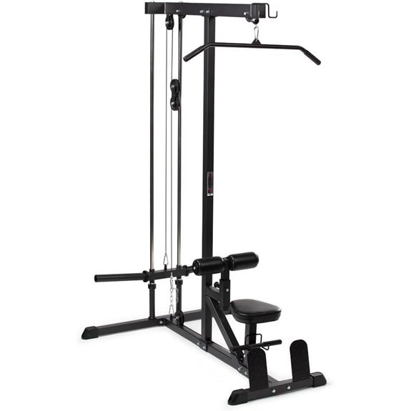 Titan Fitness LAT Tower for Shoulder & Back Workout