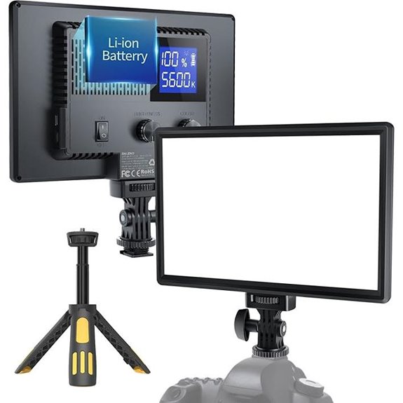 RALENO LED Video Light Panel for Streaming and Photography