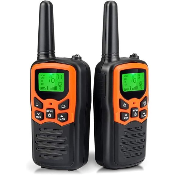 MOICO Long Range Walkie Talkies for Adults (2 Pack)
