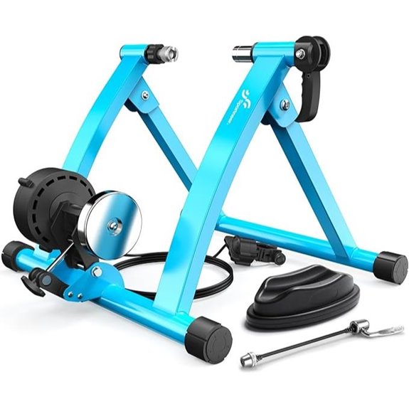 Sportneer Magnetic Bike Trainer with Resistance & Riser