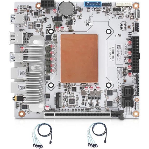 N7 8-Bay NAS Mini ITX Motherboard with AMD 8845HS