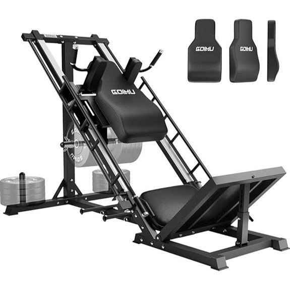 3-in-1 Leg Press & Hack Squat Machine