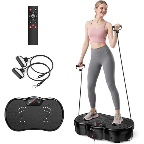 Vibration Plate Exercise Machine with 9 Workout Modes