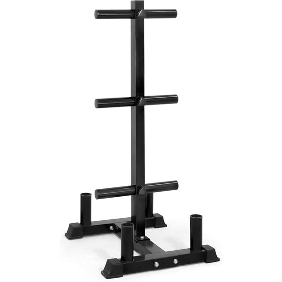 CAP Barbell Olympic Plate Tree & Barbell Rack