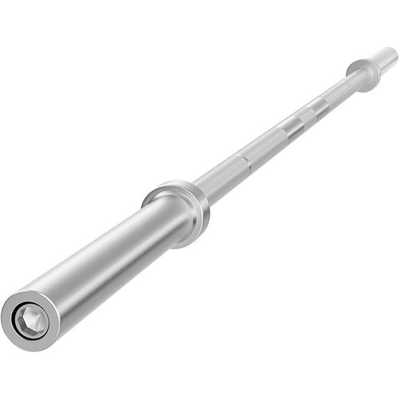 Fitvids 2-Inch Olympic Barbell for Powerlifting