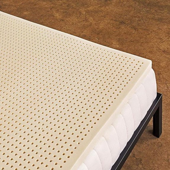 Organic Latex Mattress Topper Queen Size Medium Firm