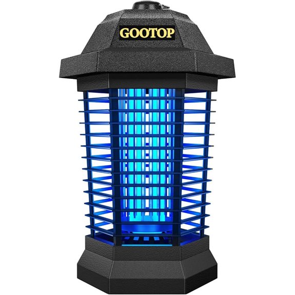 GOOTOP Outdoor Bug Zapper with Electric Fly Trap