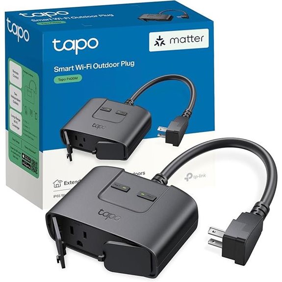 TP-Link Tapo Outdoor Smart Plug with 2 Outlets