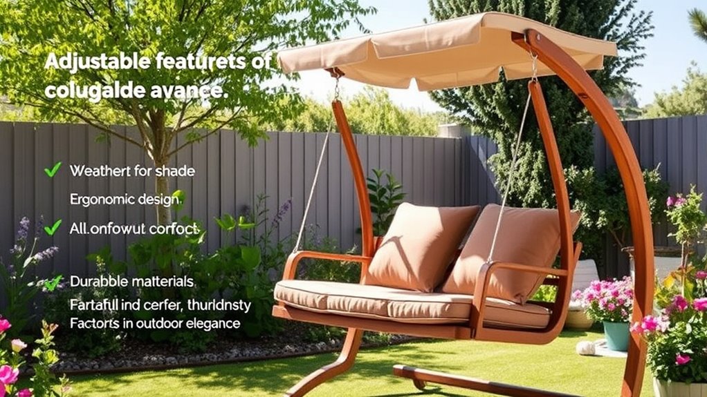 outdoor swing chair essentials