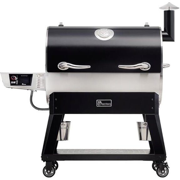 recteq Pellet Grill Smoker 1600 Wi-Fi BBQ 40 lb Hopper