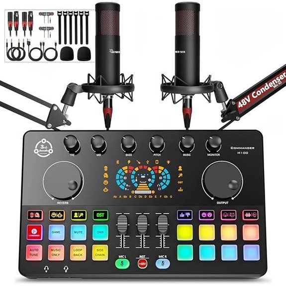 Podcast Equipment Bundle for Streaming and Recording